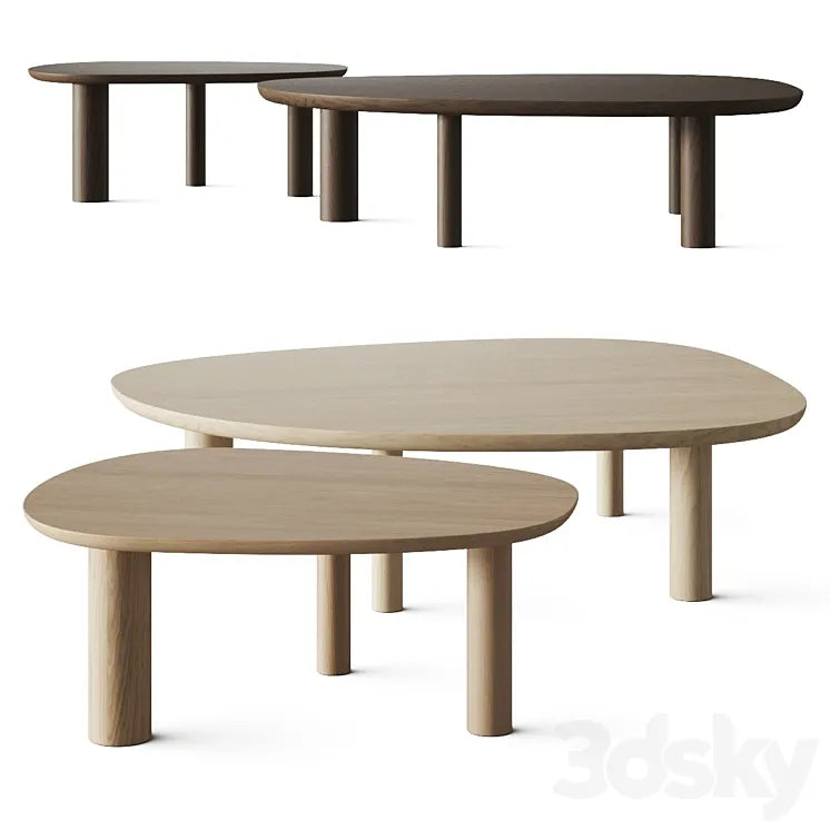 Bolia Latch Coffee Tables 3DSMAX Model