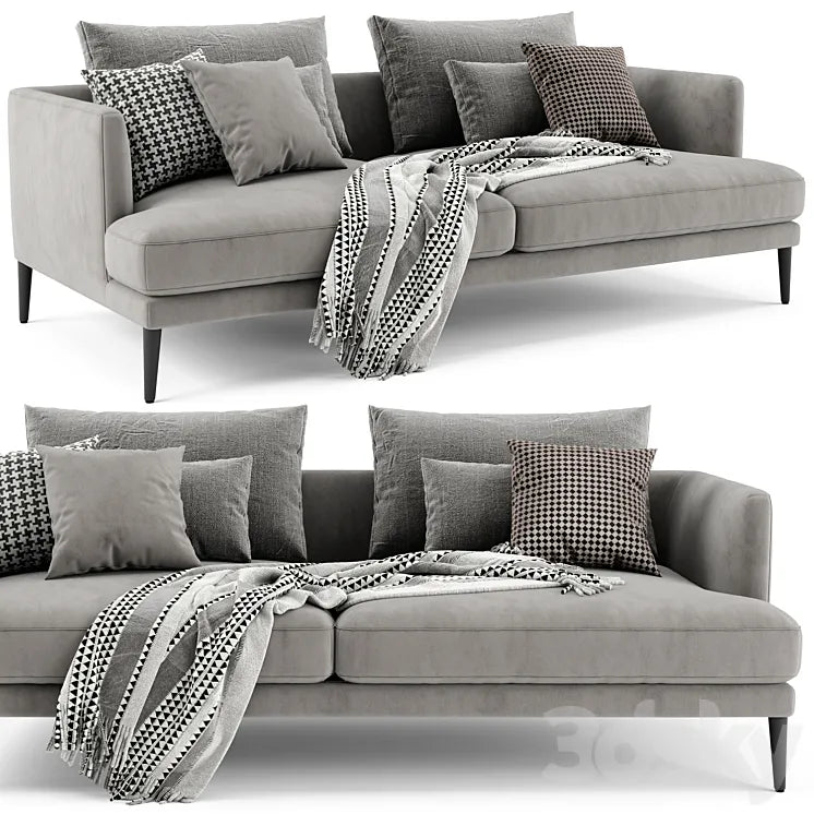 Bonaldo Paraiso 2 Seats Sofa 3DSMAX Model