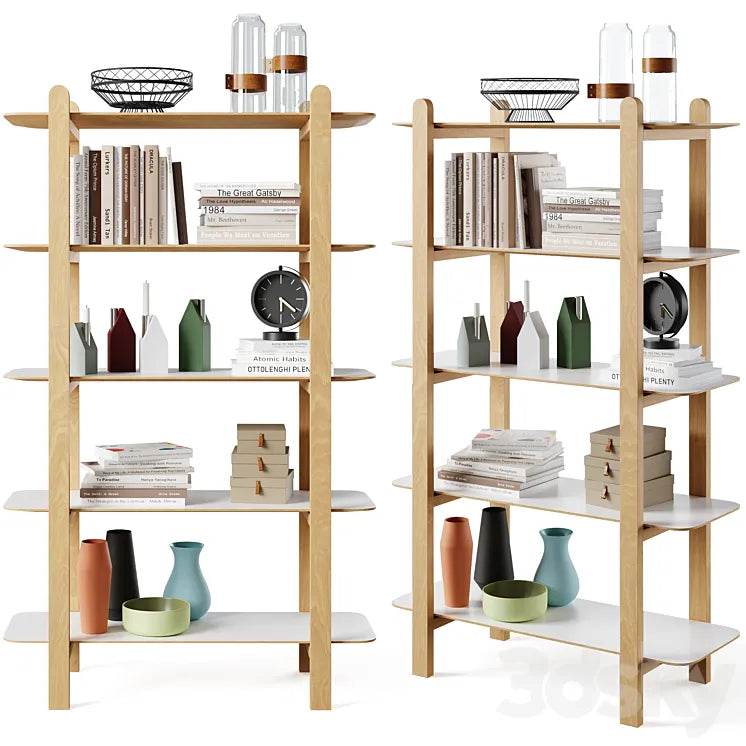 Bookcase Falcao by Cosmo 3DSMAX Model