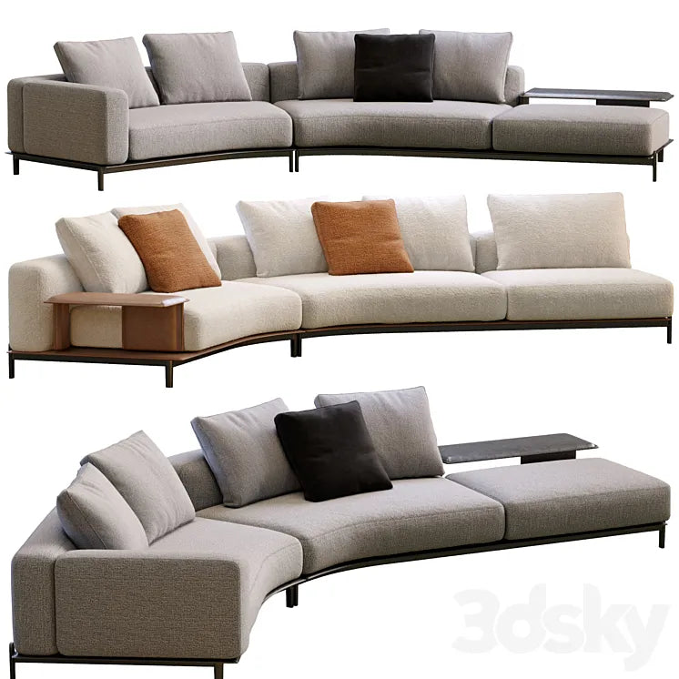 Brera Sofa By Poliform 3DSMAX Model