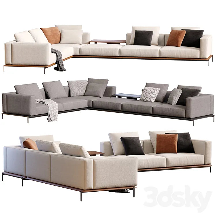 Brera Sofa By Poliform 3DSMAX Model