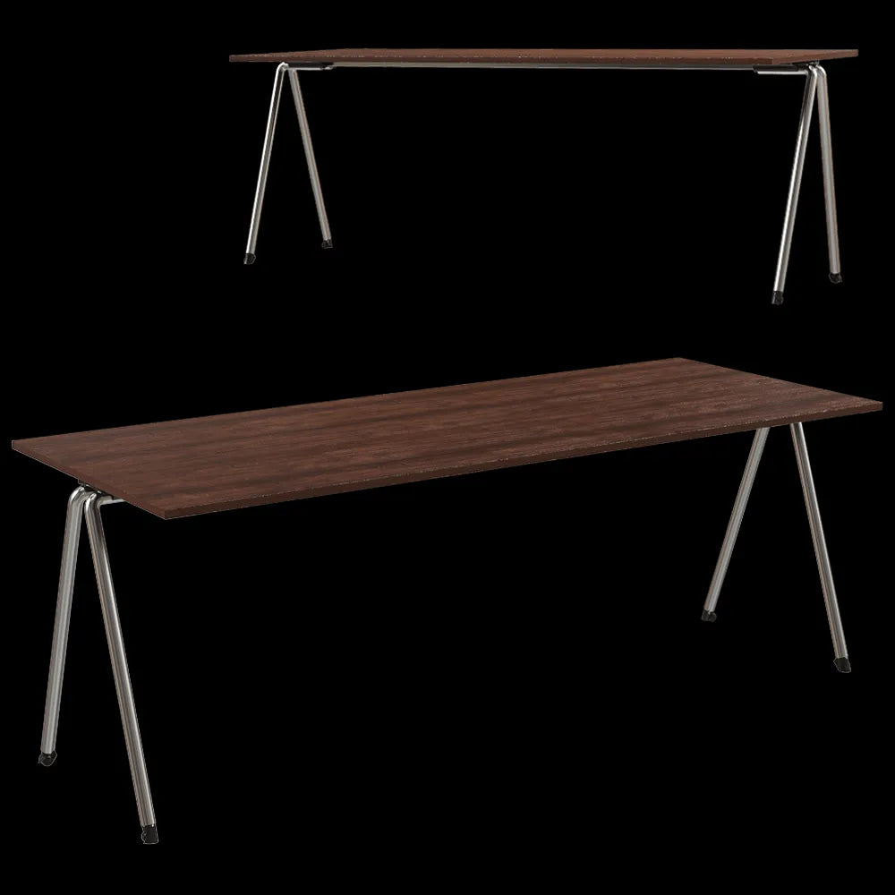 Brunner - Table Basic row Stacking 3ds Max