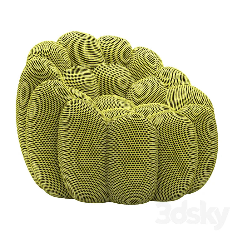 Bubble pivoting armchair 3DSMAX Model