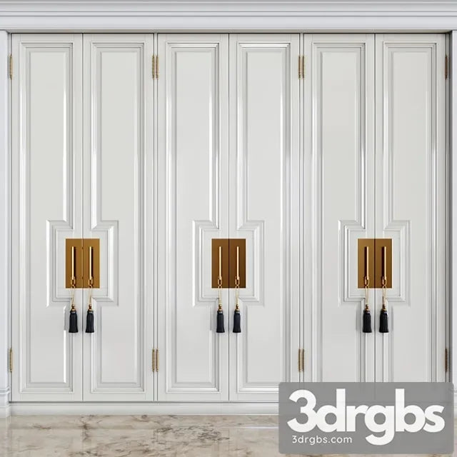 Built in Wardrobe 02 3D Model Free