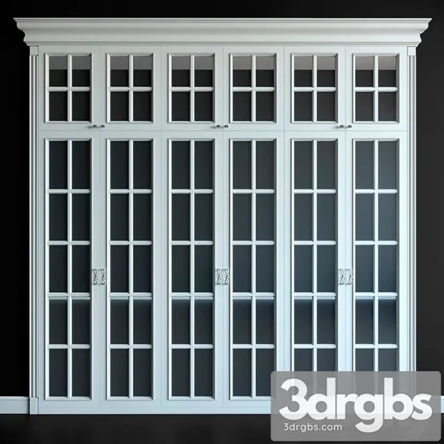 Built-in wardrobe 3D Model Free