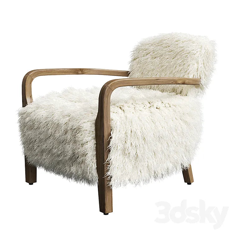 Cabana Chair Yeti Beige - Timothy Oulton 3DSMAX Model