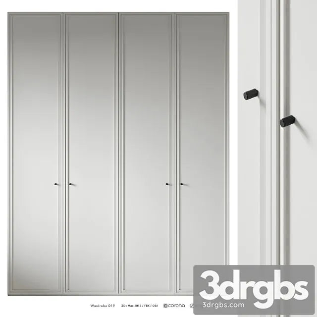 Cabinet 019 3D Model Free