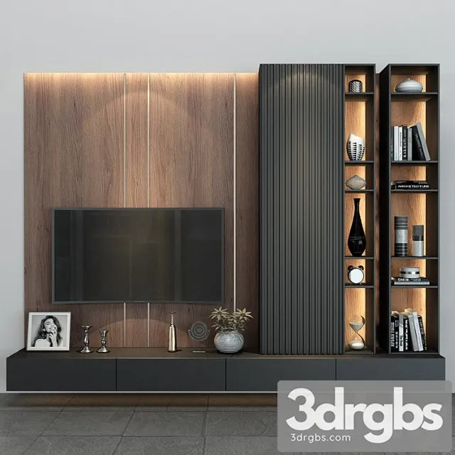 Cabinet furniture 0117 3D Model Free