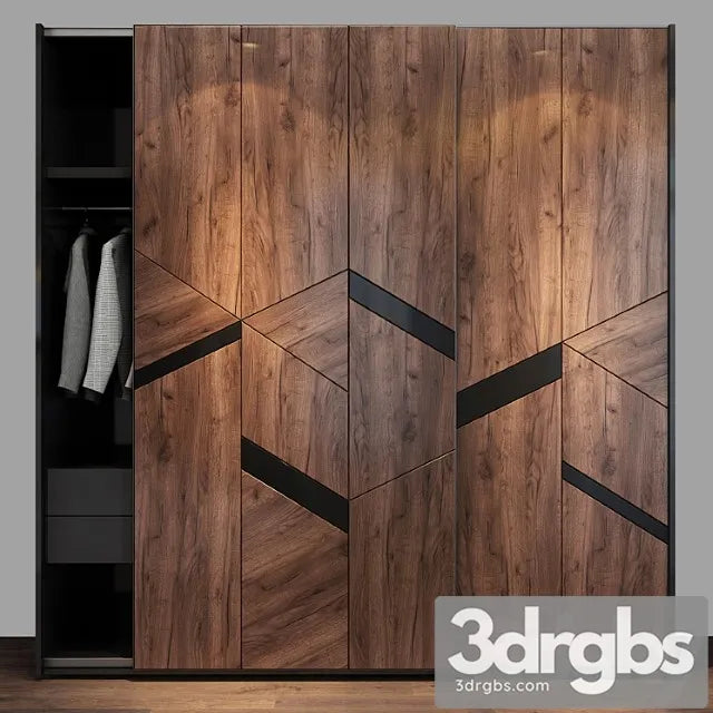 Cabinet Furniture 020 3 3D Model Free