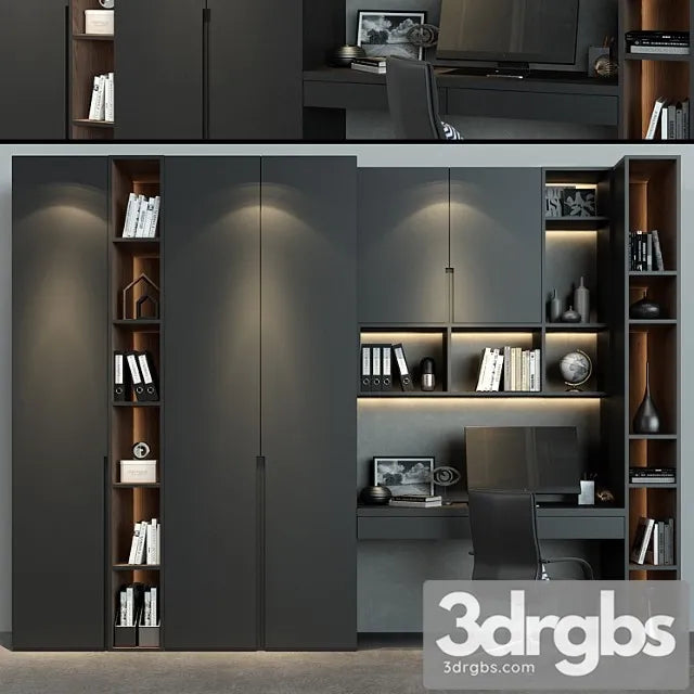 Cabinet Furniture 039 3D Model Free