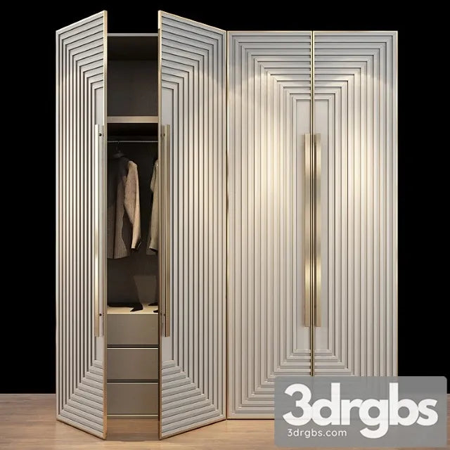 Cabinet furniture 049 3D Model Free