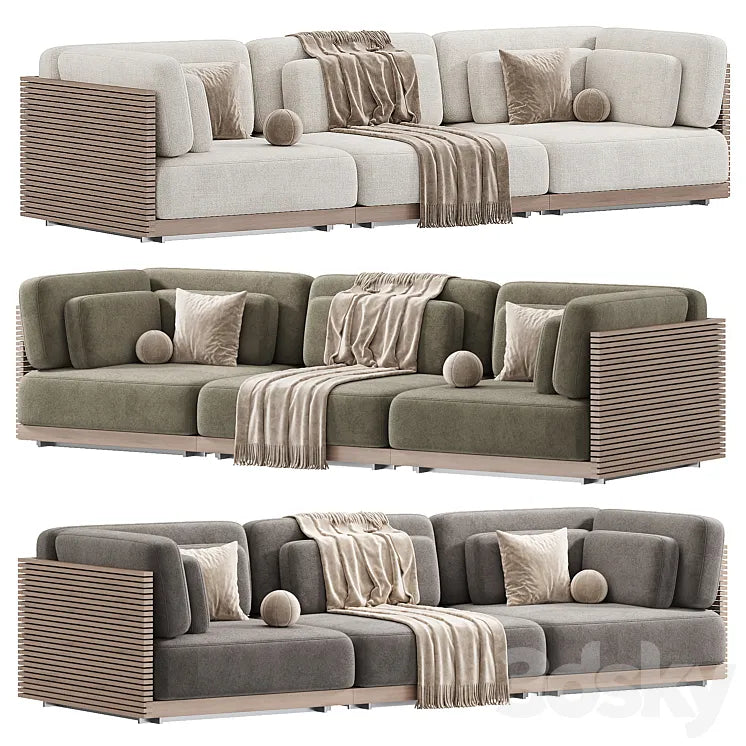 Caicos Sofa 3 3DSMAX Model