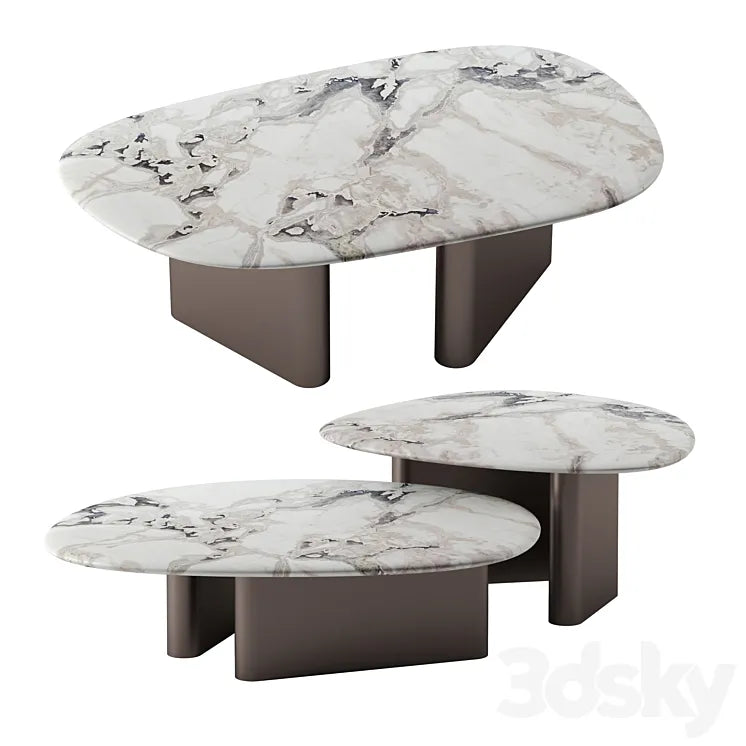 CALLISTO coffee tables by Porada 3DSMAX Model