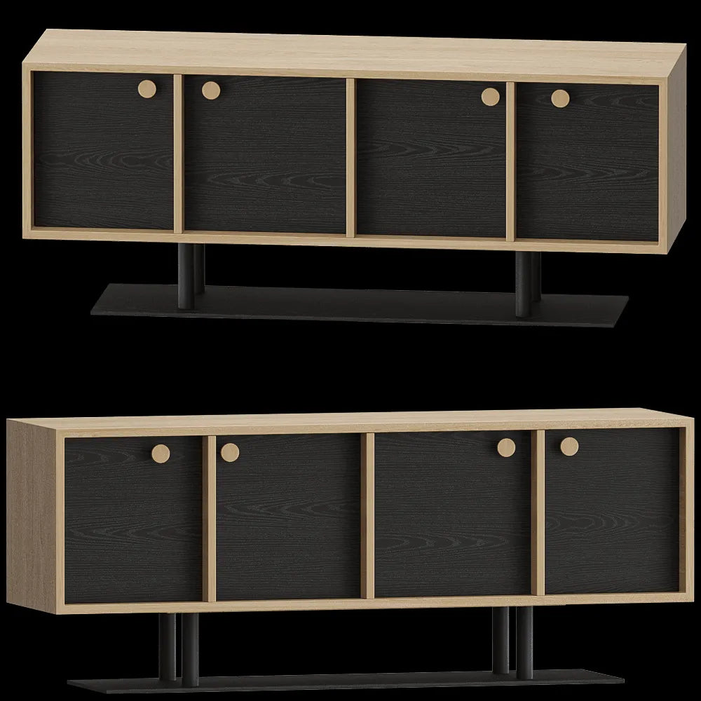 Carel Woodworks - Chest of drawer Buttons 1 3ds Max