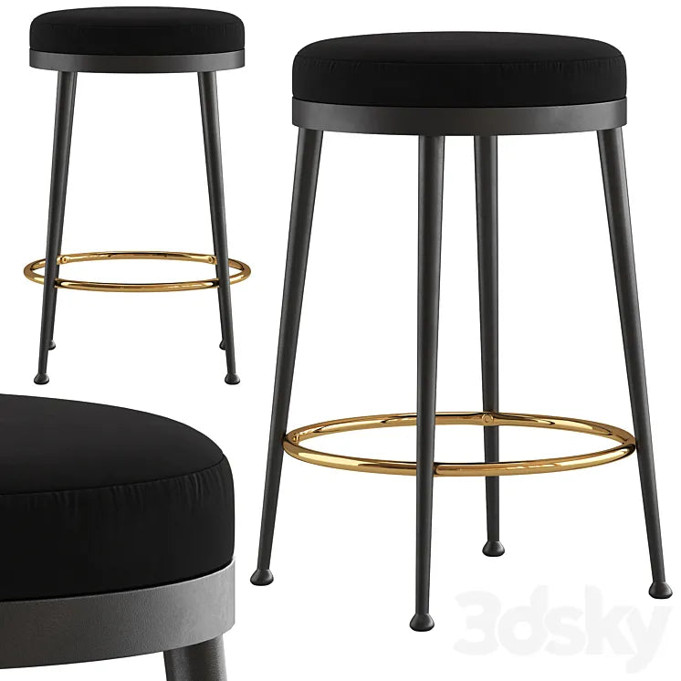 CB2 Atlas Counter Stool 3DSMAX Model