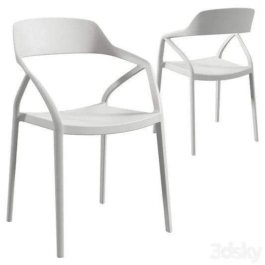 Chair Capri (white) 3dsMax Model