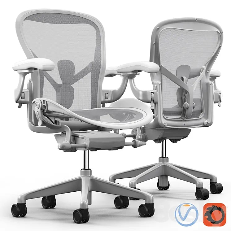 Chair Herman Miller Aeron 3DSMAX Model