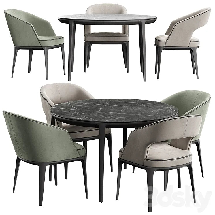 Chair Pace Loom PLAYGROUND MODERN ROUND Table 3DSMAX Model