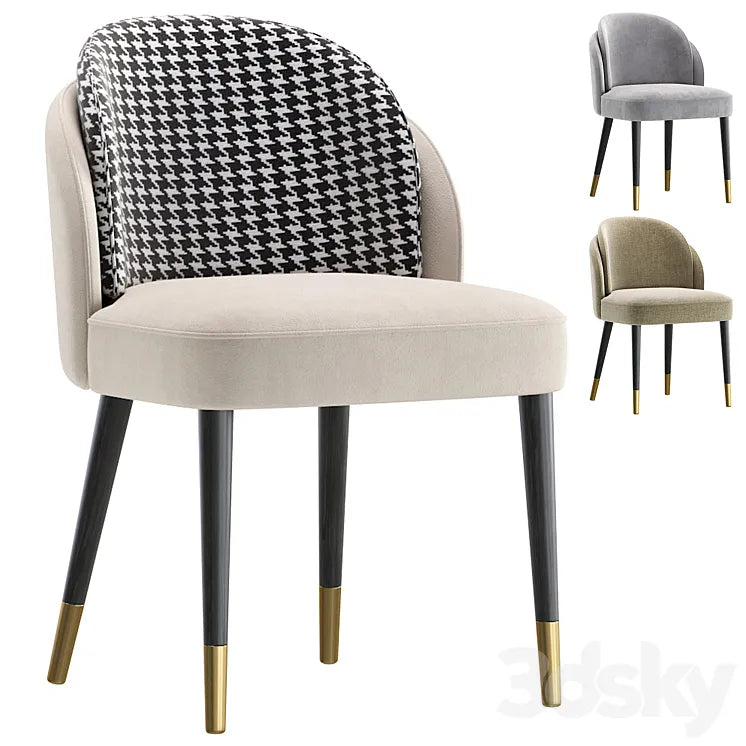 Chair SHEPARD by Cazarina Interiors/Стул ШЕПАРД 3DSMAX Model