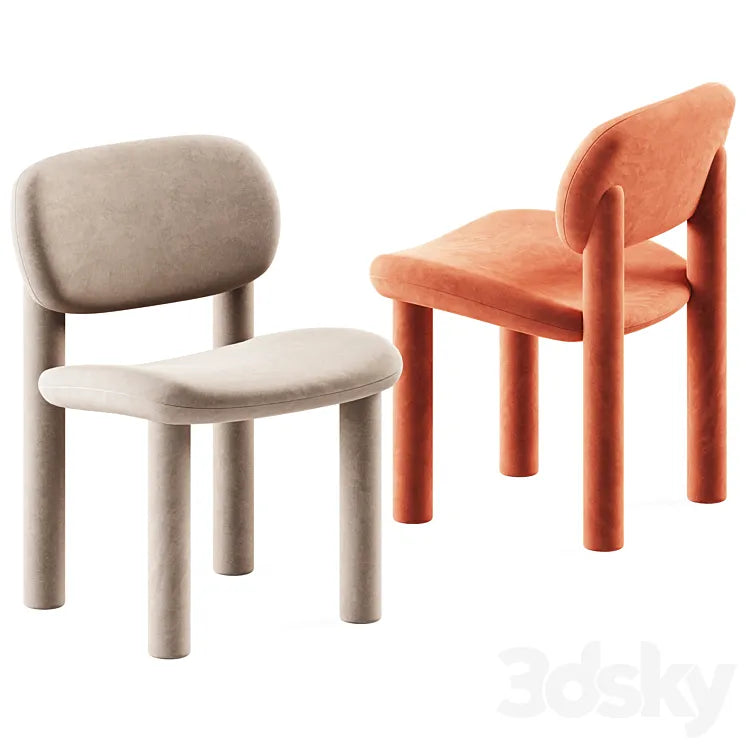 Chair Tottori Driade 3DSMAX Model