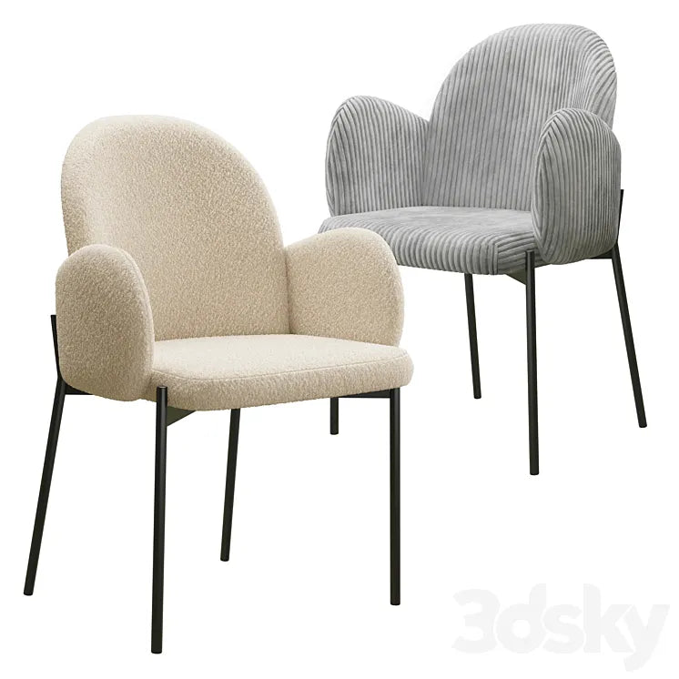 chairs BARSELONA & MEYSI 3DSMAX Model