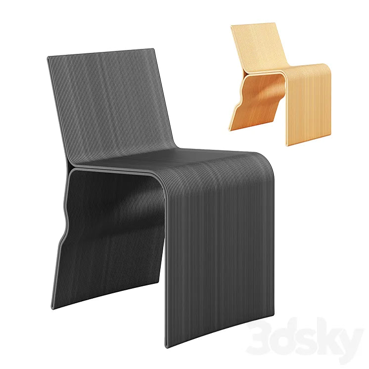 Chairs Eburet Yura and Yura light 3DSMAX Model