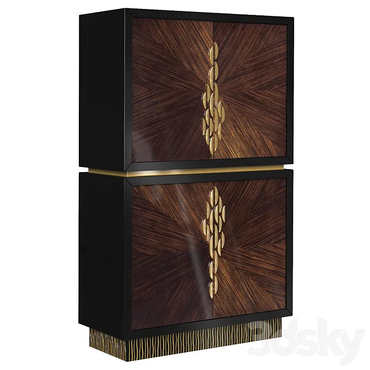Chest The Teardrop Door Chest Caracole 3DSMAX Model