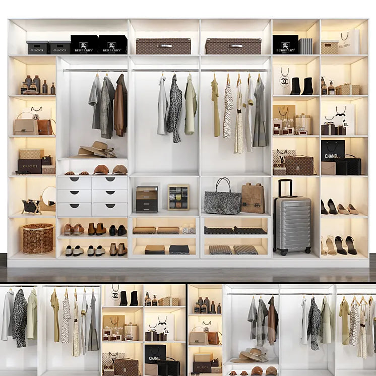 closet 101 3DSMAX Model