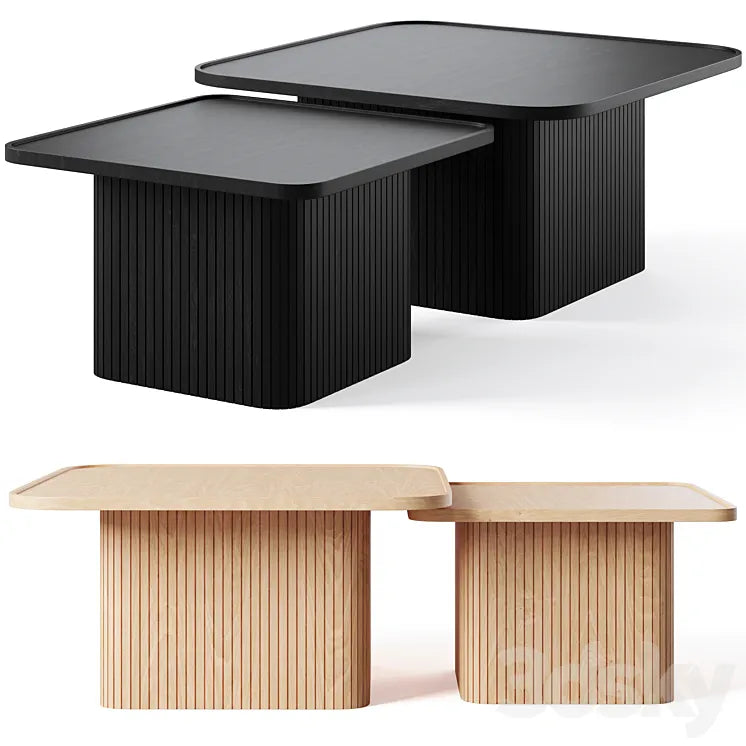 Coffee Table Sullivan by Rowico Home 3DSMAX Model