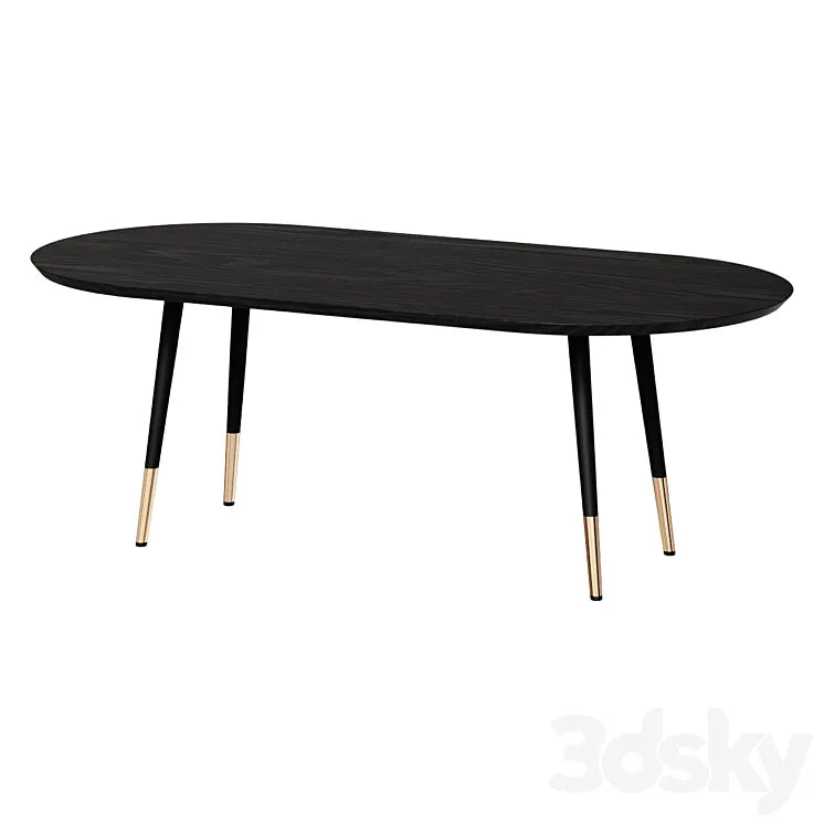 "Coffee table Vigor 47"" Oval Coffee Table coffee table" 3DSMAX Model