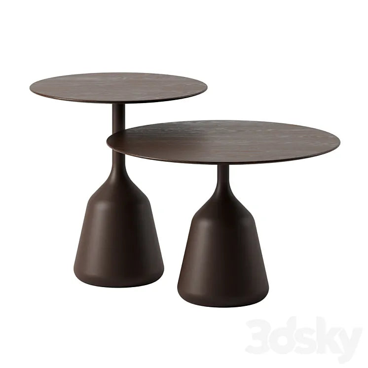 Coin side tables by Wendelbo 3DSMAX Model