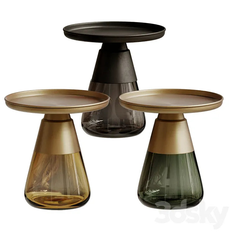 Contemporary Glass Table Perfect for a side or coffee table 3DSMAX Model