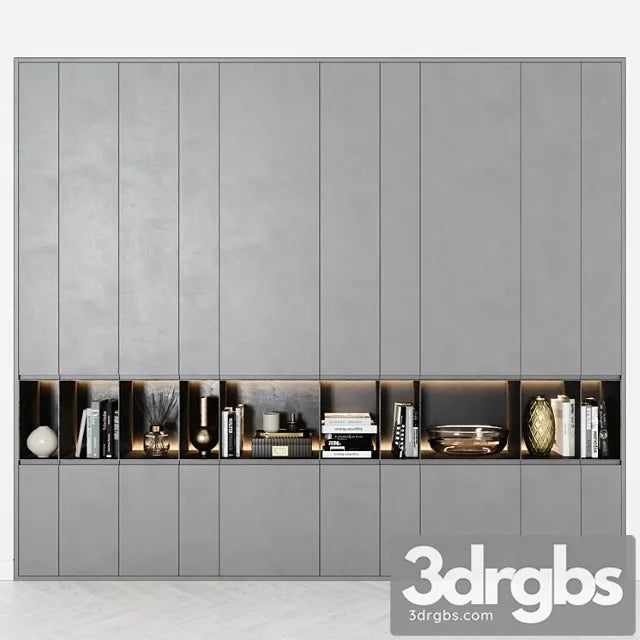 Contemporary Wardrobe 26 3D Model Free