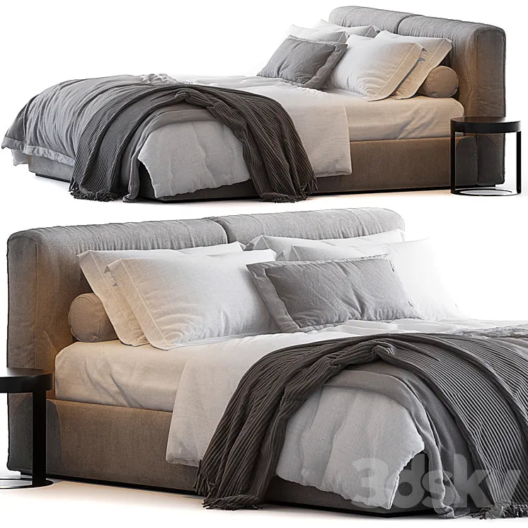 Cooper bed by Frigerio 3DSMAX Model