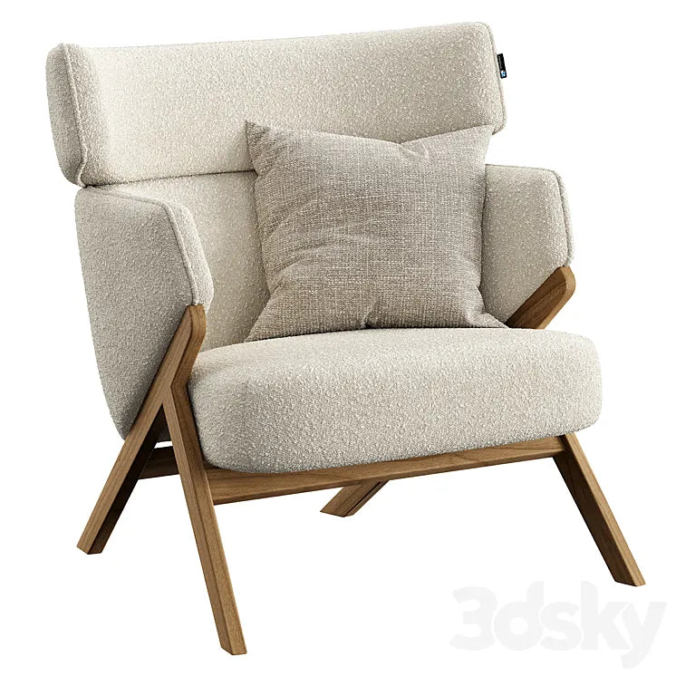 Cordial StudioF Armchair 3DSMAX Model