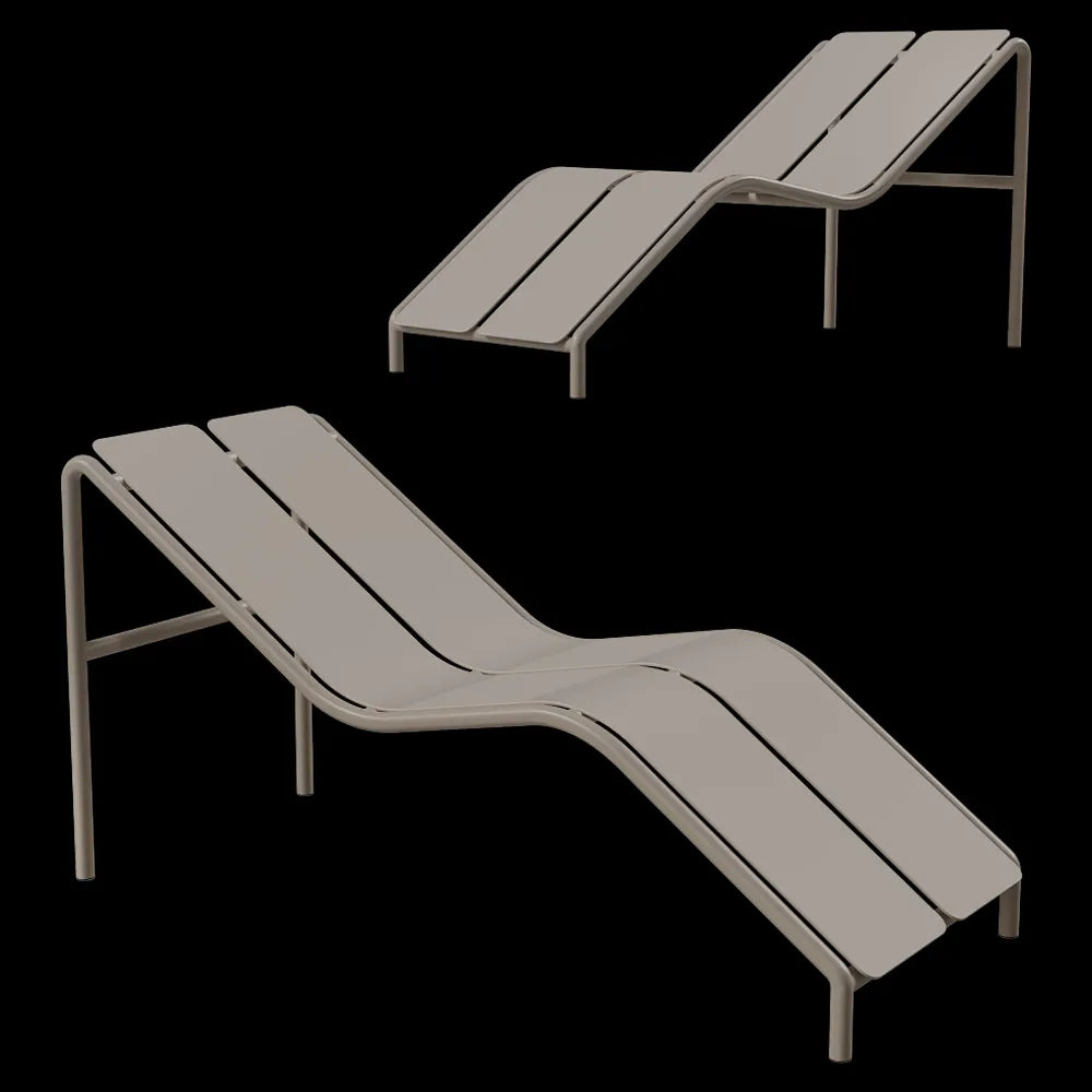 CORE objects - Sun lounger SPIDER 3ds Max