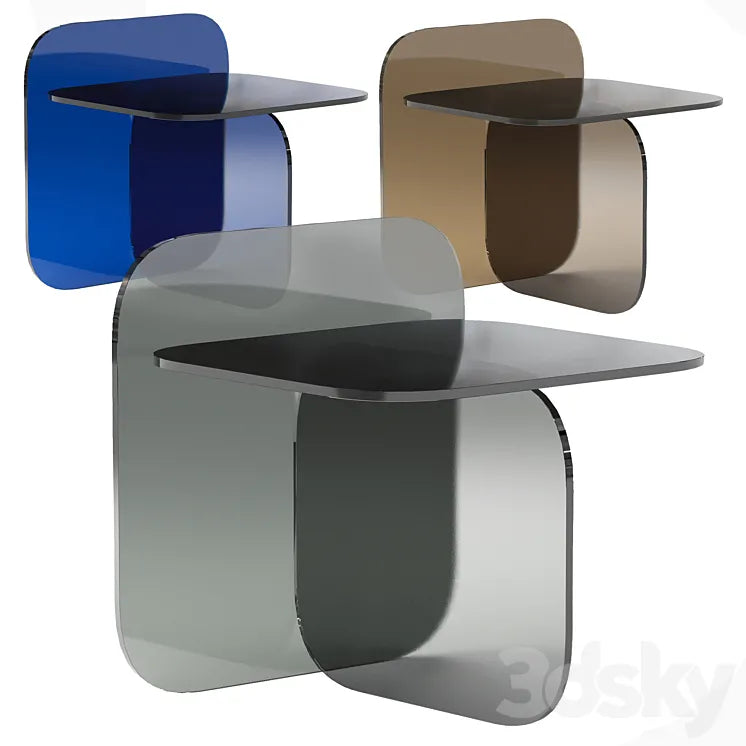 Corner Design Boone coffee tables 3DSMAX Model