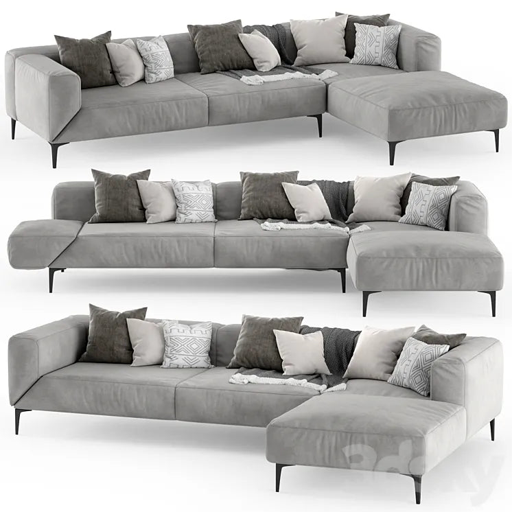 Corner sofa JORI Longueville Landscape 3DSMAX Model
