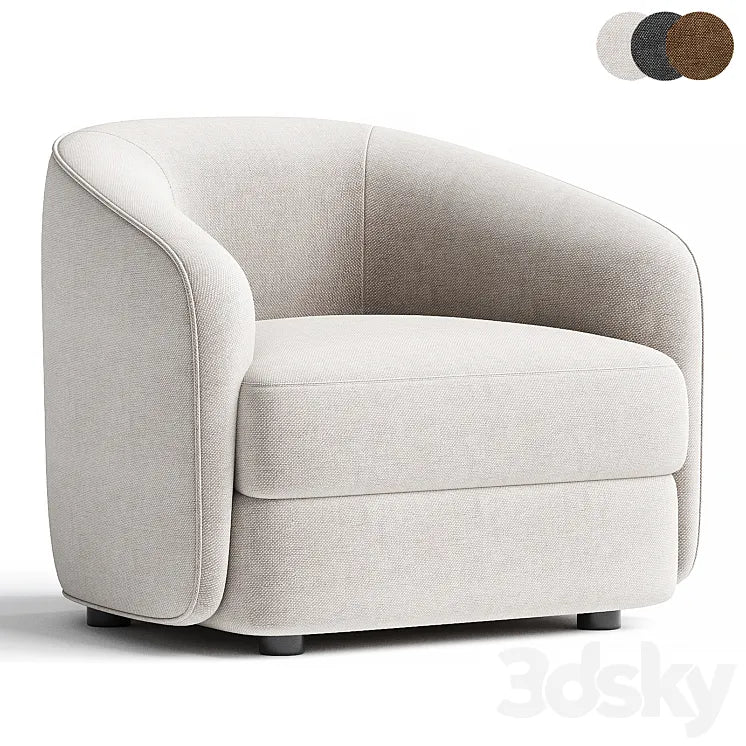 Covent Armchair 3DSMAX Model