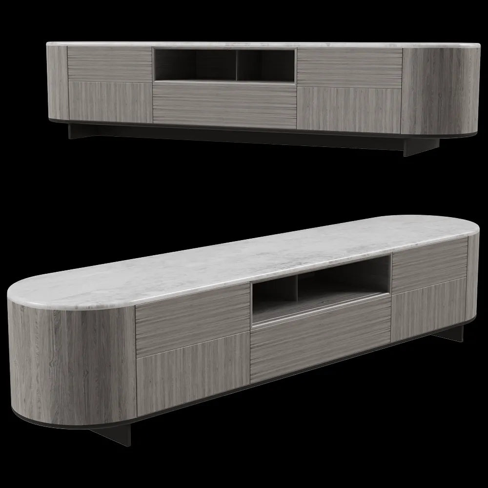 CPRN HOMOOD - Cabinet Irving TV 3ds Max