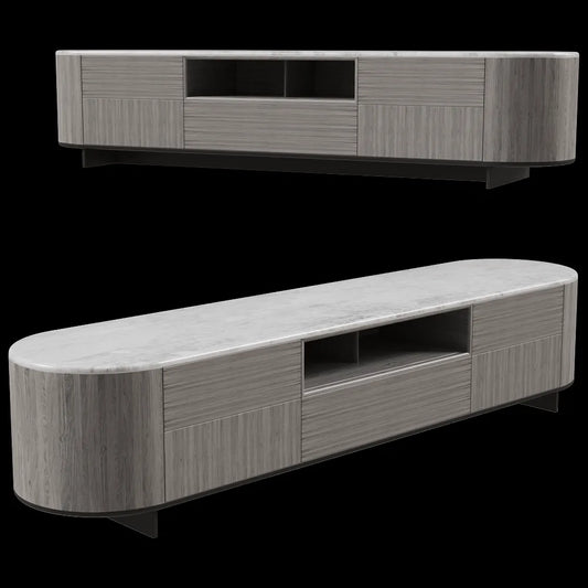 CPRN HOMOOD - Cabinet Irving TV 3ds Max