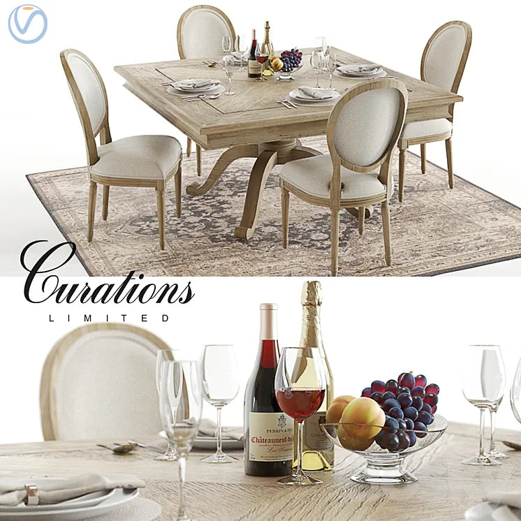 Curations Limited - Chateau Belvedere - Louis 3DSMAX Model