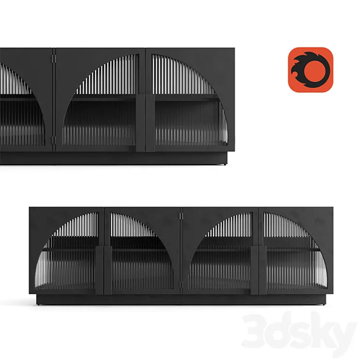 Curbstone Isabella Low 3DSMAX Model