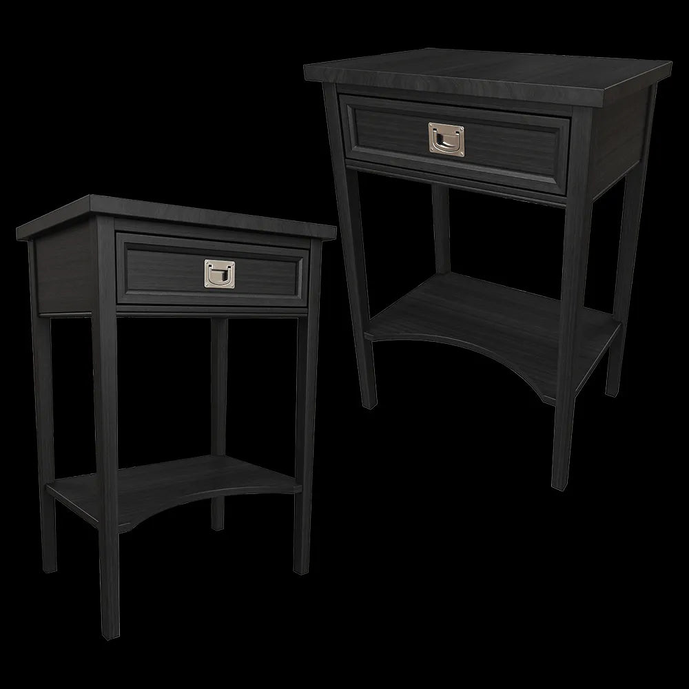 Dantone Home - Bedside table Oxford high 1 drawer 3ds Max