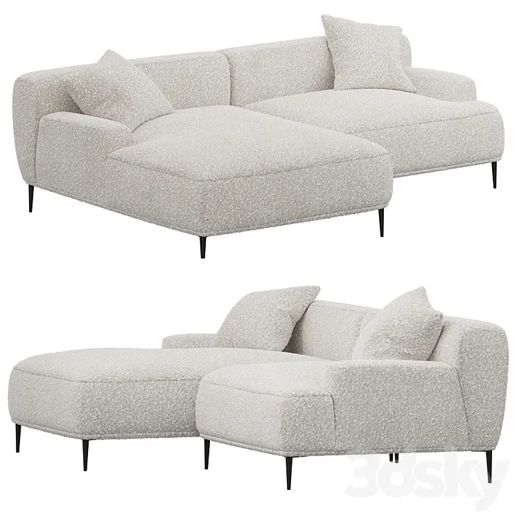 Dantone Home Sofa Albi corner 3DSMAX Model