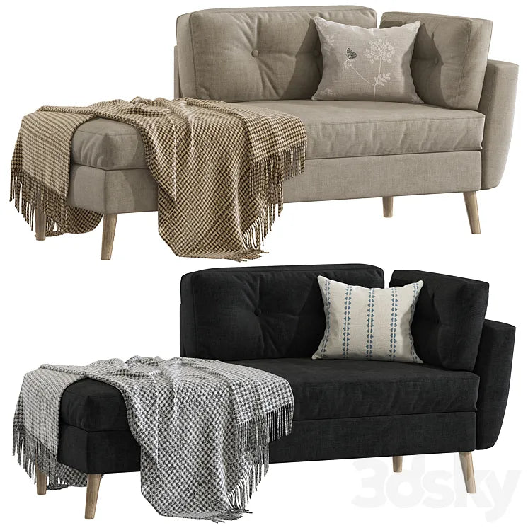 Daybed Norfolk 3DSMAX Model