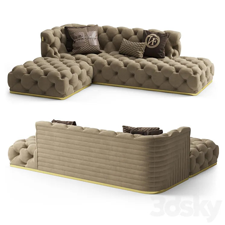 Daybed Vittoria Frigerio Caracciolo 3DSMAX Model