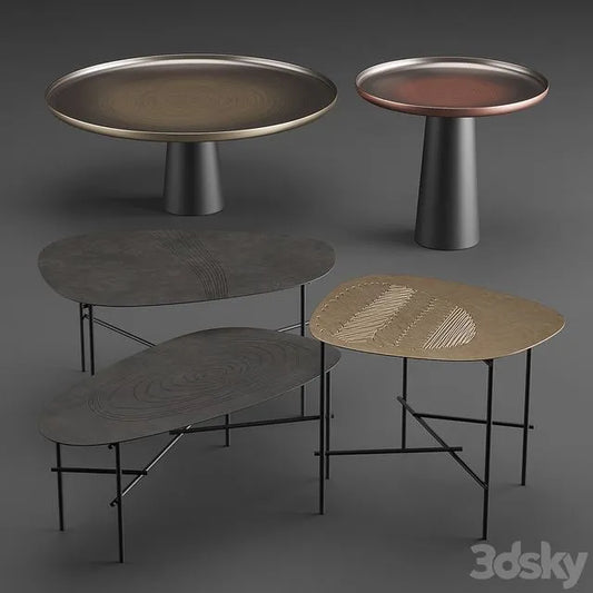 De castelli tables 3dsMax Model