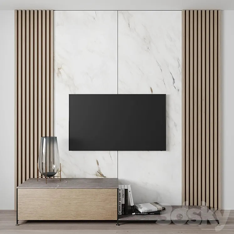 De Padova RIG TV Wall 3DSMAX Model