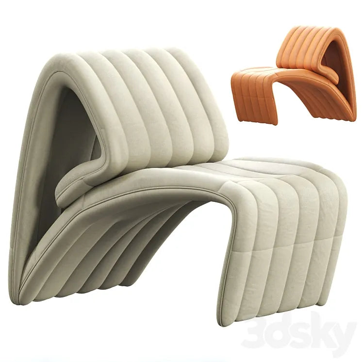 de Sede DS 266 Recliner leather armchair 3DSMAX Model